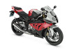 Red Sport Motorcycle