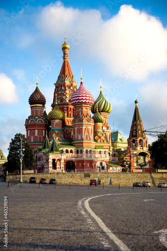 Photo: St Basil's Cathedral on Red Square, Moscow, Russia St Basil's Cathedral on Red Square, Moscow, Russia