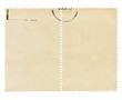 old postage stamp frame