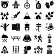 Hiker&Mountain icons