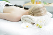 wellnessbereich, hot stone massage