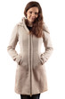 Woman In Beige Coat