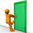 Secured Door