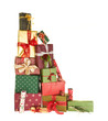 Photo: Stack of christmas presents Stack of christmas presents