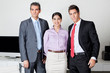 Confident Businesspeople Standing Together