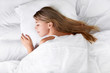 Sleeping woman