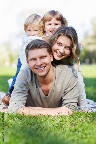 Photo: Smiling family Smiling family