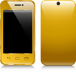 Golden mobile phone