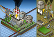 isometric petroleum plant in production of energy