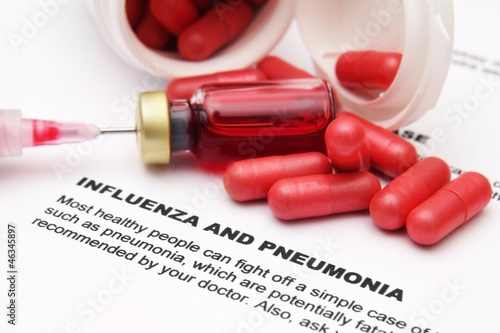 Photo: Influenza and pneumonia Influenza and pneumonia