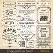 Flourish Border Corner and Frame collection