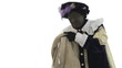 Zwarte Piet is throwing presents
