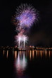 firework under the Willamette river