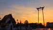 Wat Suthat and Giant Swing. Is a symbol of Bangkok.