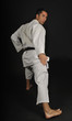 Posiciones de karate. Zenku sudachi
