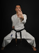 Posiciones de karate. Kiba dachi