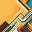 Modern abstraction with designed shapes.