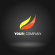 Vector: Flame logo design Flame logo design
