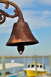 Maritime bell at Georgia boat dock