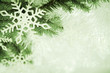 Green christmas background