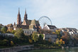 Wettsteinbrücke,  Basler Münster, im Herbst, Schweiz