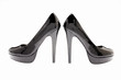 Zapatos altos de charol