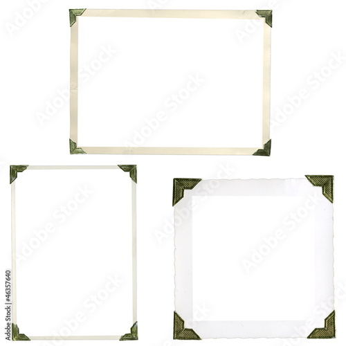 Photo: Old Photo Corners and Edges Old Photo Corners and Edges