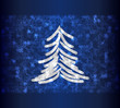 Vector: Frozen tree Frozen tree