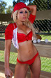 Sexy baseball girl