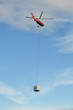 heavy lift helicopter carrying a load
