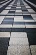 Decorative marble-stone mosaic texture, Heroes' Square, Budapest