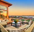 Beautiful Home Patio with Sunset View