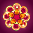 creative happy diwali background