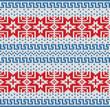 Traditional Scandinavian pattern.
