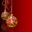 Red Christmas card