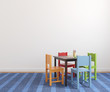 Interior of playroom.