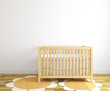 Interior of nursery.