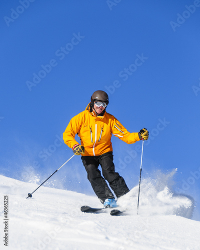 Photo: Skifahrer Skifahrer