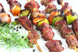 Brochette (shish kebab on skewers)
