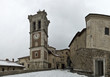 Bell tower in the ancient village, Sacred Mount of Varese