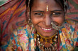 Portrait of a India Rajasthani woman