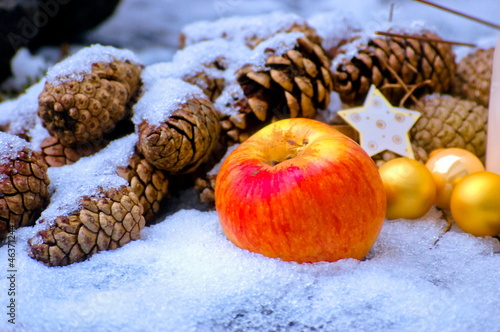 Photo: Weihnachtsapfel Weihnachtsapfel