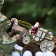 Santa Claus in his sleigh