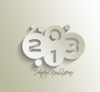 New year 2013 background. Vector illustration