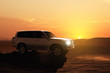 Offroadcar in the Desert