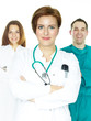 Team of doctors, surgical team