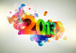 Vetor: New year 2013 New year 2013