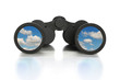 Photo: Binoculars With Image of Clouds Binoculars With Image of Clouds