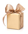 Luxurious gift isolated on white background