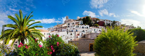 Photo: Panorama of Ibiza, Spain Panorama of Ibiza, Spain